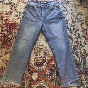 GRLFRND high waisted denim